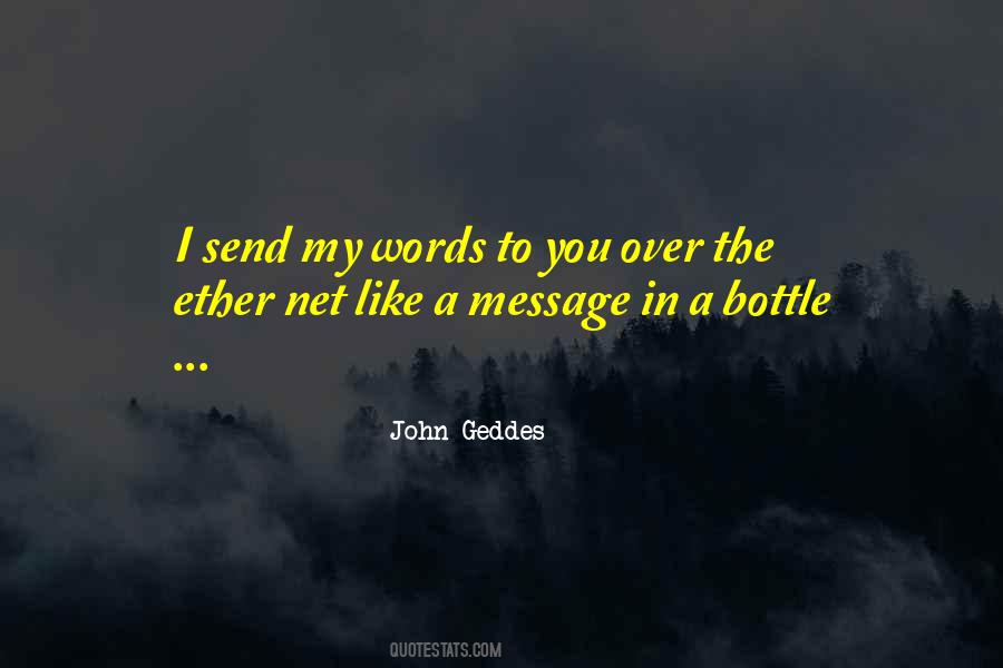 Bottle Love Quotes #1139744