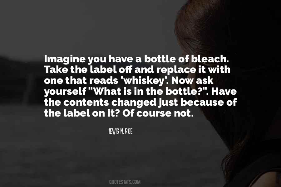 Bottle Quotes #1775262