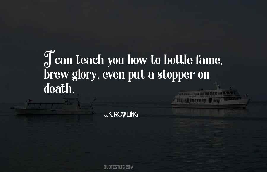 Bottle Quotes #1835446