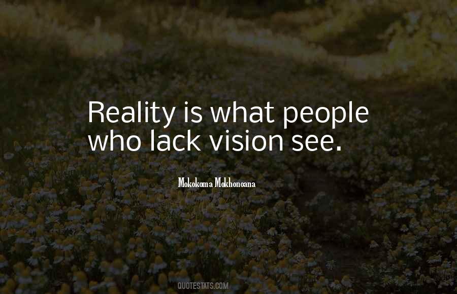 Vision See Quotes #101892