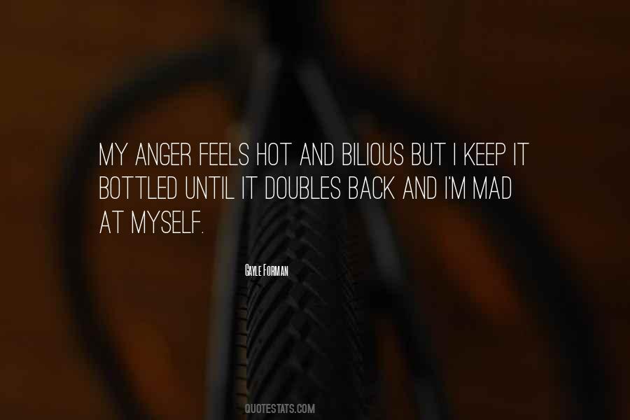 Bottled Anger Quotes #440485