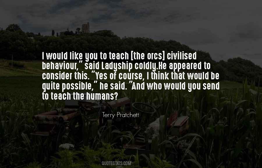 Humans Humanity Quotes #544906