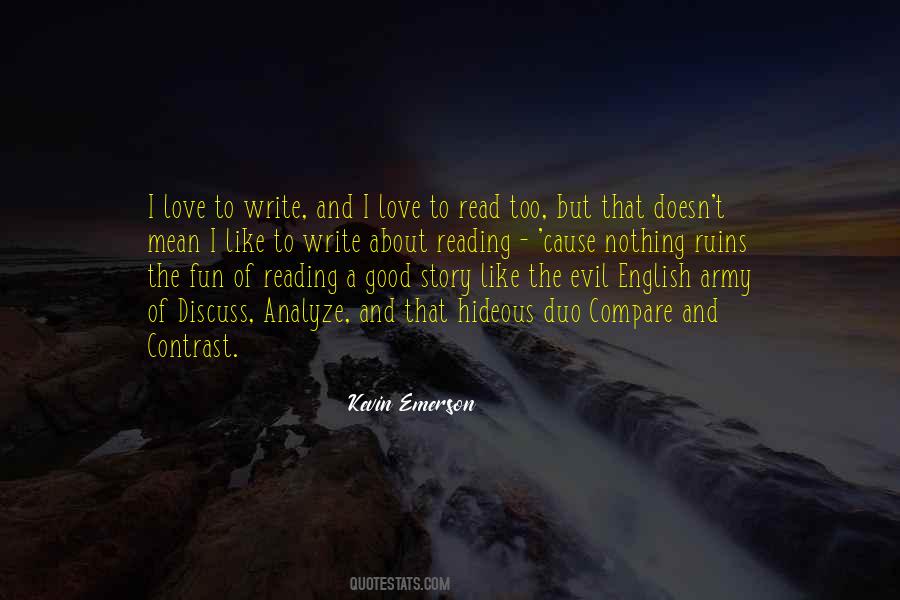 Story About Love Quotes #636493