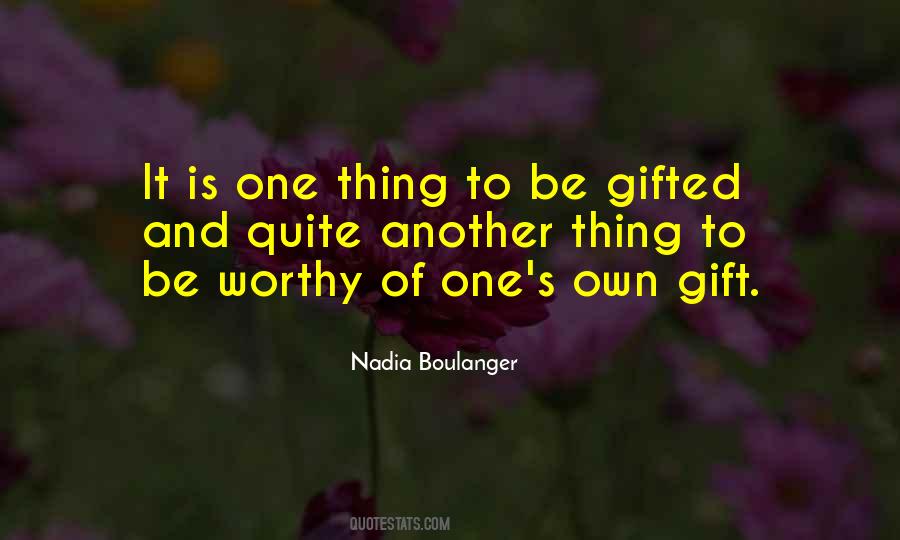 Boulanger Quotes #533159