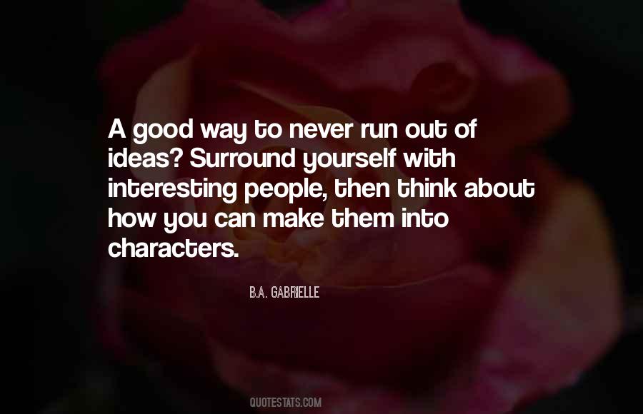 Joshuas Wells Quotes #207098