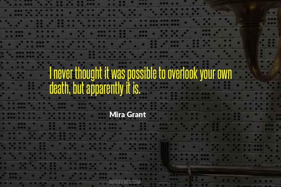 Thought It Quotes #1515085