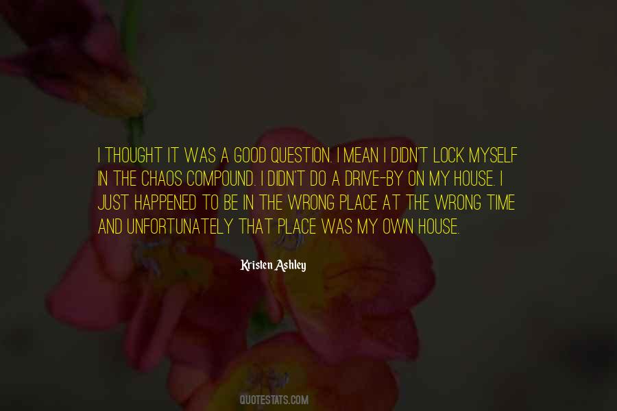 Thought It Quotes #1519681