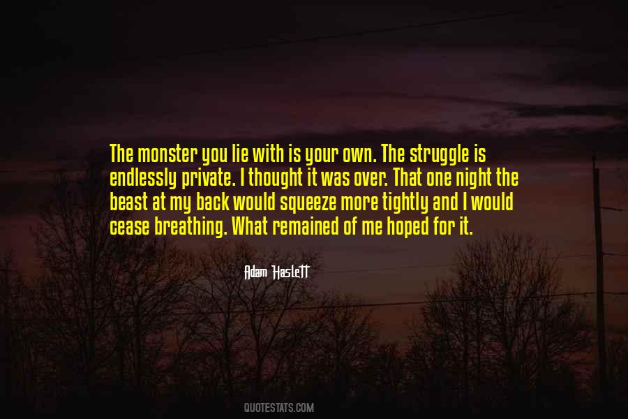 Thought It Quotes #1554487