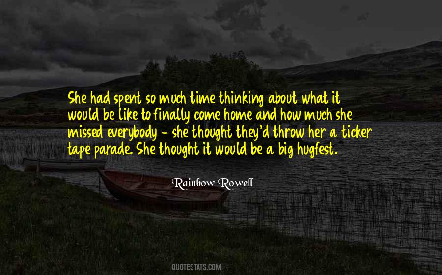 Thought It Quotes #1613693