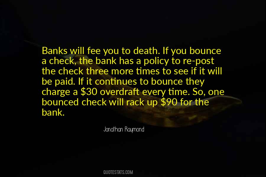 Bounced Check Quotes #1601094