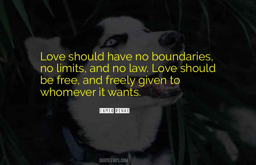 Boundaries And Limits Quotes #1568059