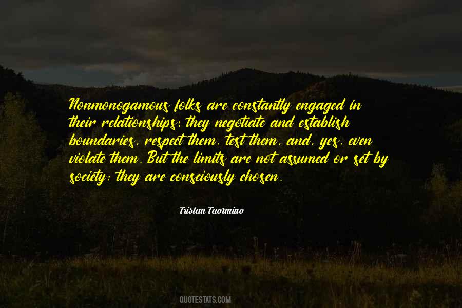 Boundaries And Limits Quotes #675231