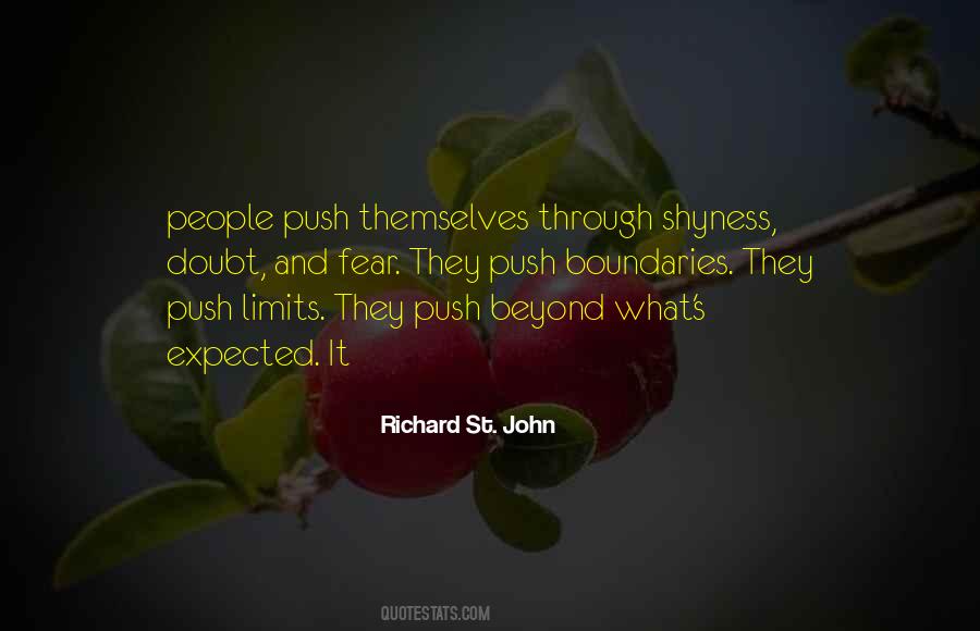 Boundaries And Limits Quotes #69213
