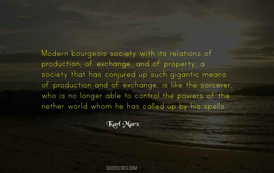 Bourgeois Society Quotes #857801