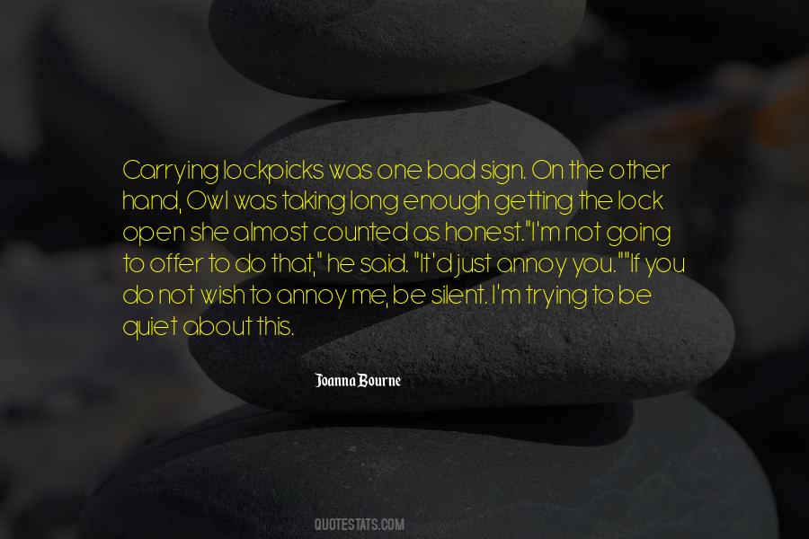 Bourne Quotes #37795