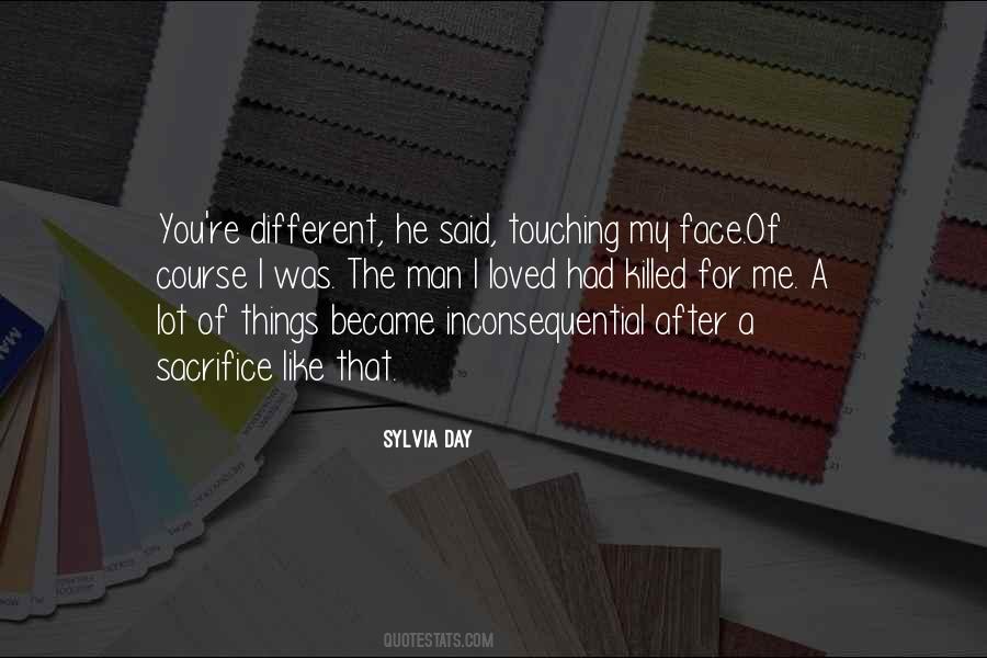 Touching His Face Quotes #1236637