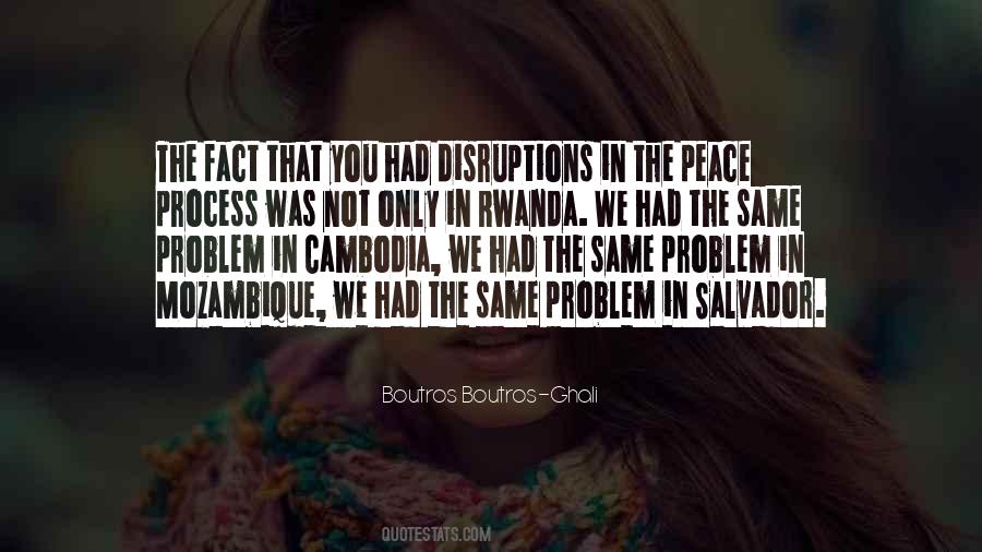 Boutros Ghali Quotes #623817