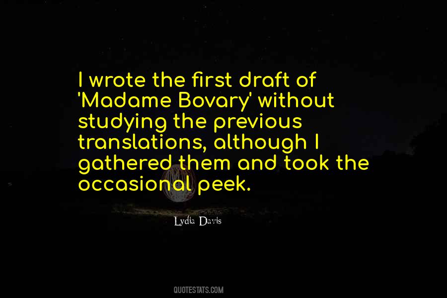 Bovary Quotes #66948