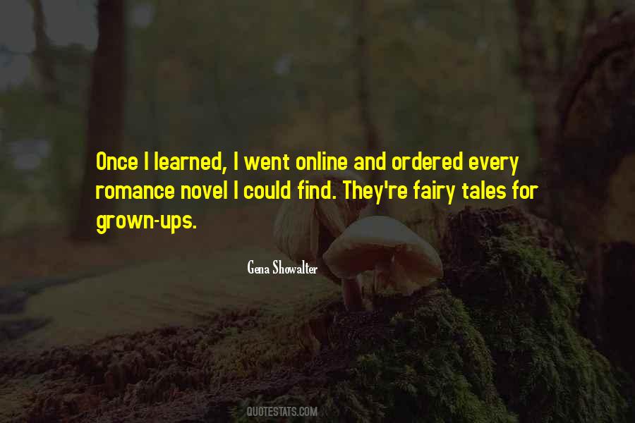Romance Novels Online Quotes #96658