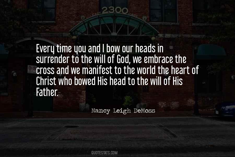 Bow My Head Quotes #708930