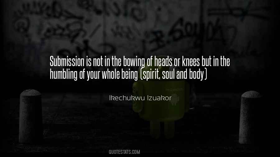 Bow Your Head Quotes #1788105