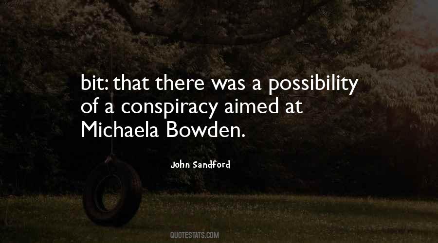 Bowden Quotes #1609704