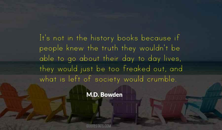 Bowden Quotes #900645