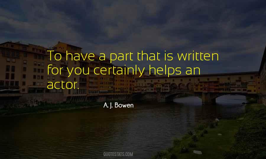 Bowen Quotes #73257
