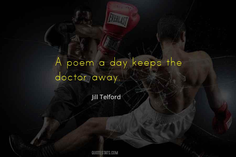 Keeps The Doctor Away Quotes #1426006