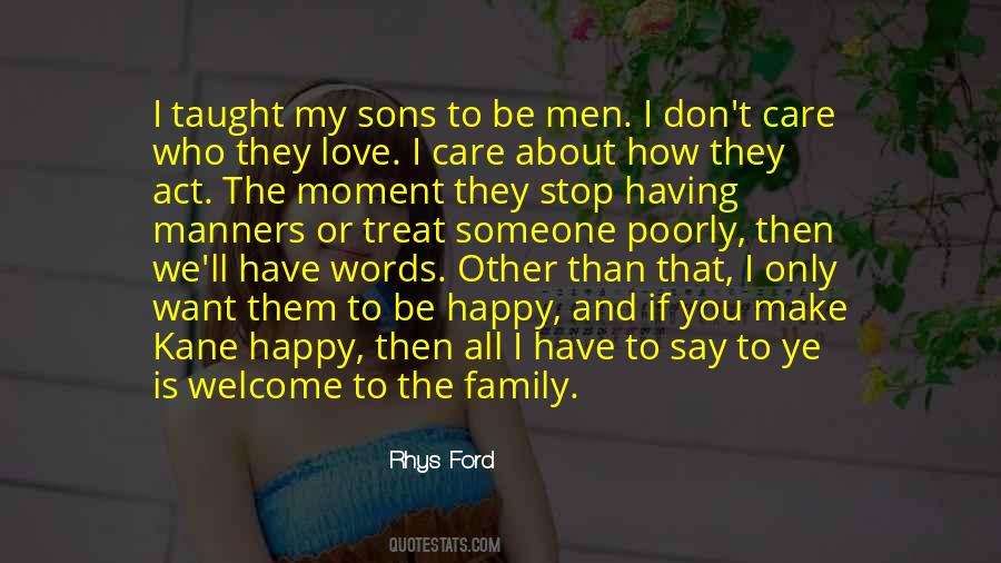 My Sons Quotes #951345