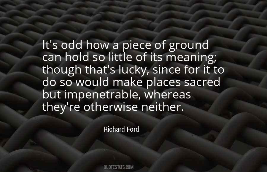 Hold Your Ground Quotes #1546307