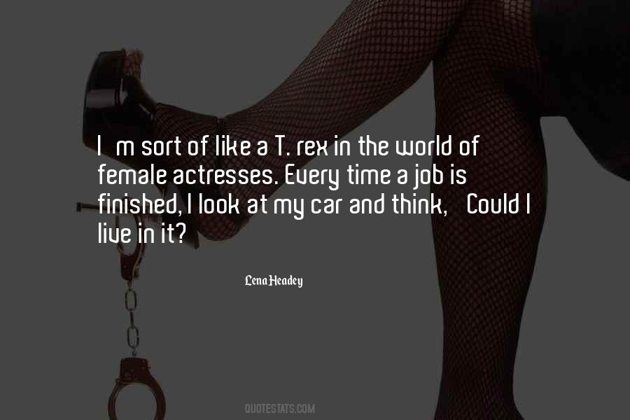 Headey Actress Quotes #352581