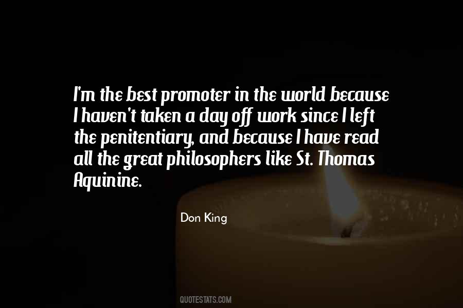 Boxing Promoter Quotes #1613303