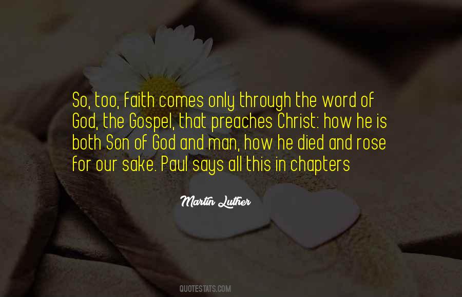 Quotes About The Son Of Man #135408