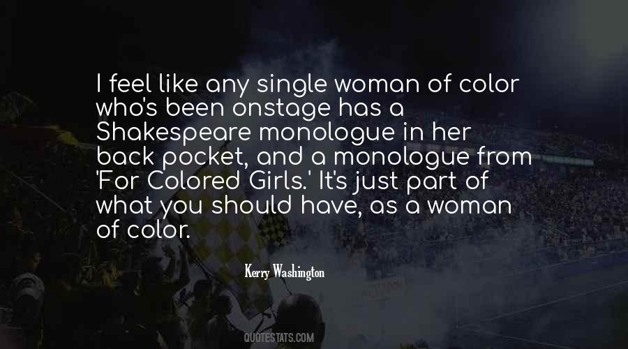 Woman Of Color Quotes #1486140