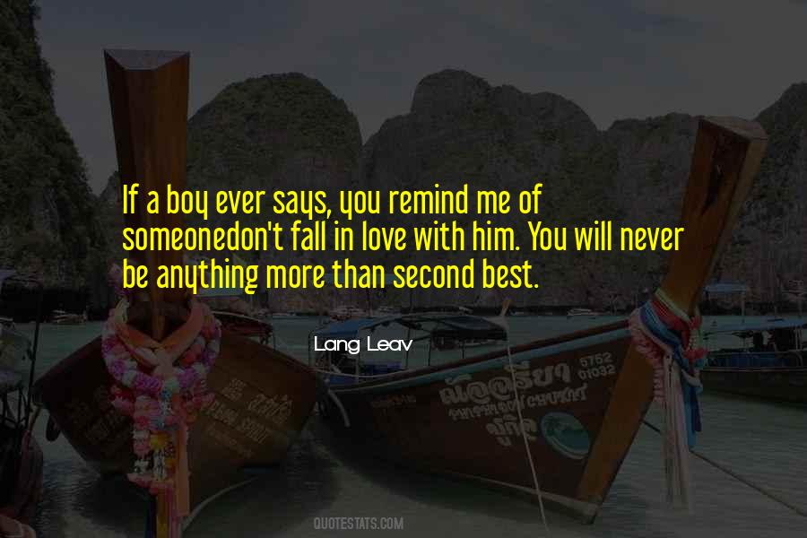 Boy Boy Quotes #8711