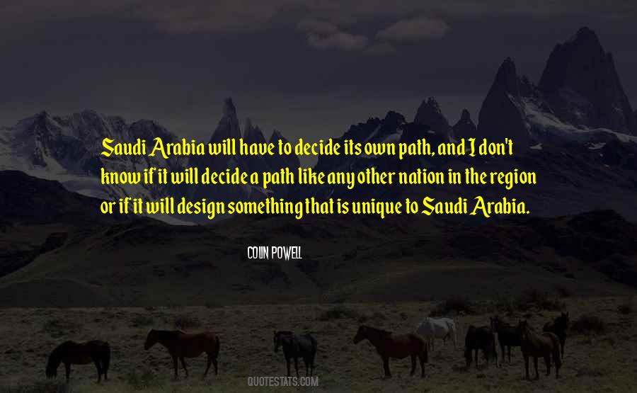 My Unique Path Quotes #145919