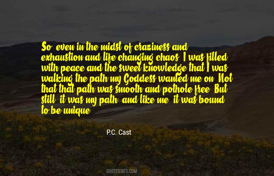 My Unique Path Quotes #627985