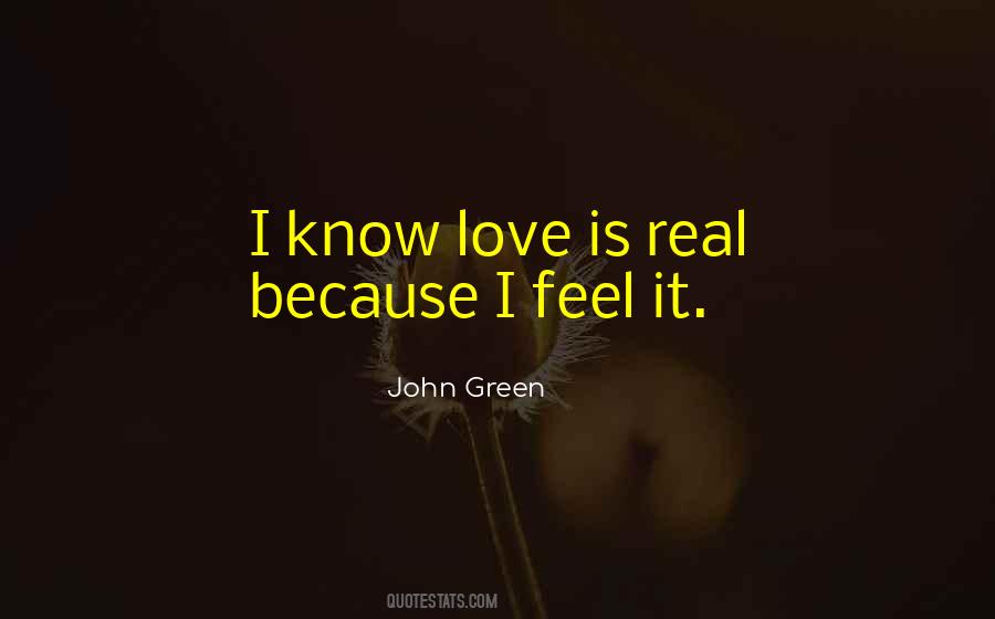 Quotes About Love Is Real #123530