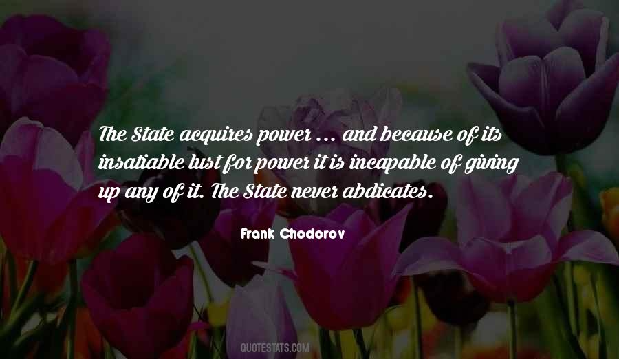 State Power Quotes #185649