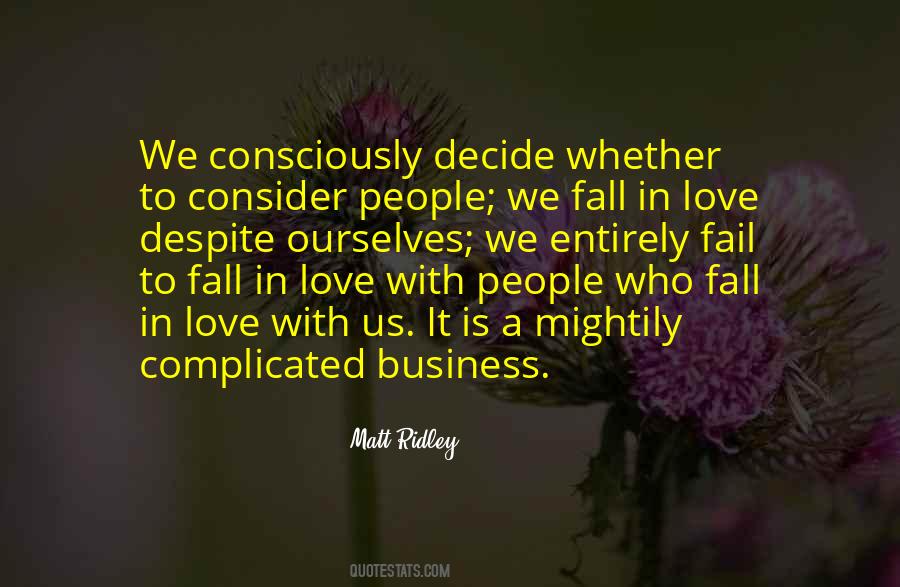 Quotes About Love Is Complicated #876257