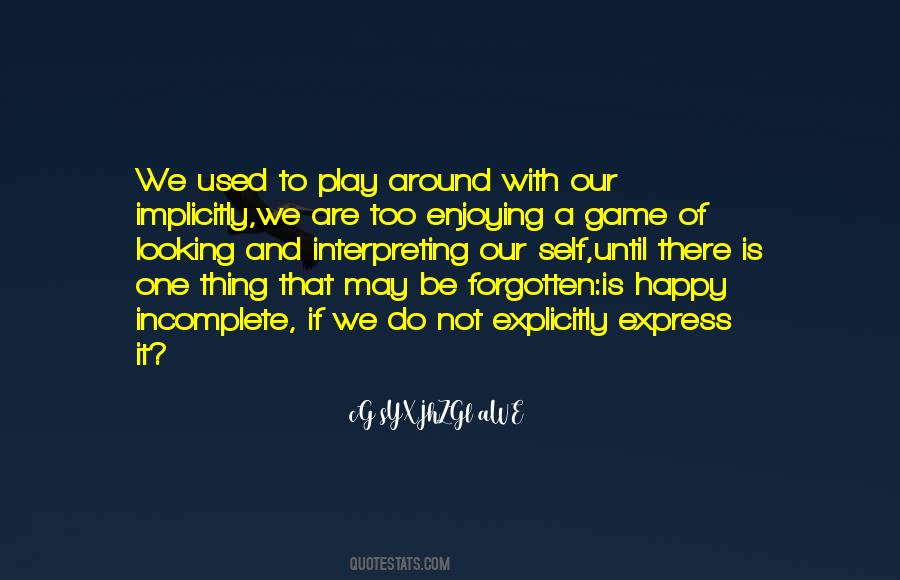 Quotes About Love Is A Game #1022920