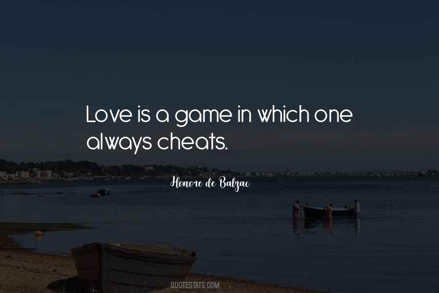 Quotes About Love Is A Game #1717999