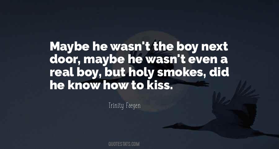 Boy Next Door Quotes #1483837