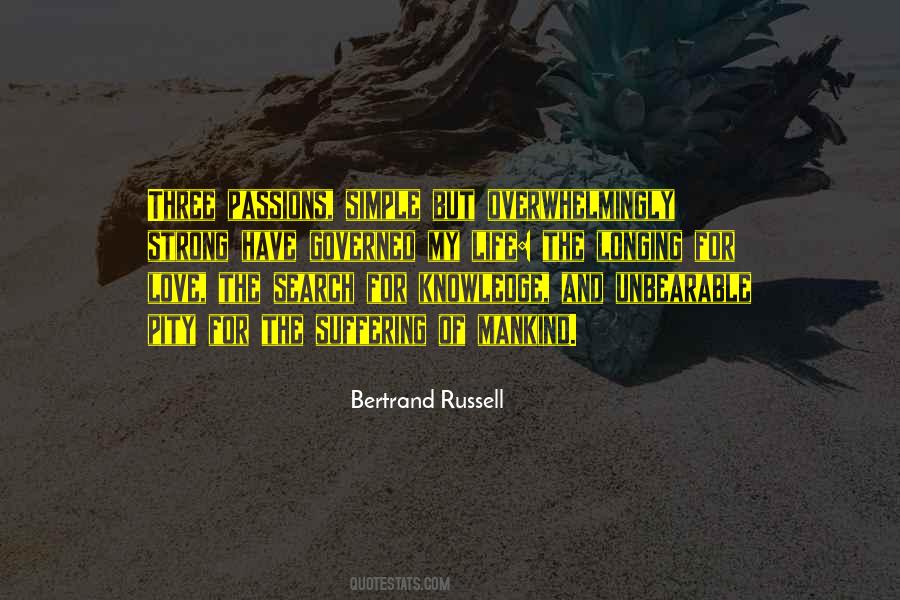 Bertrand Russell Love Quotes #1135881