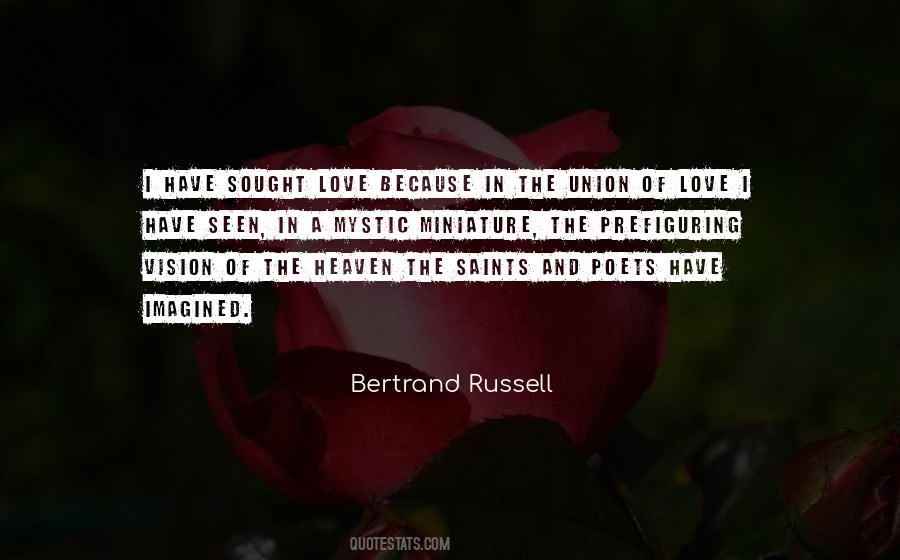 Bertrand Russell Love Quotes #1157194
