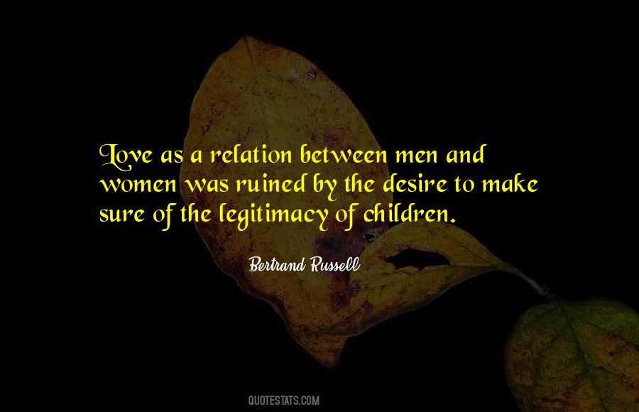 Bertrand Russell Love Quotes #1843843