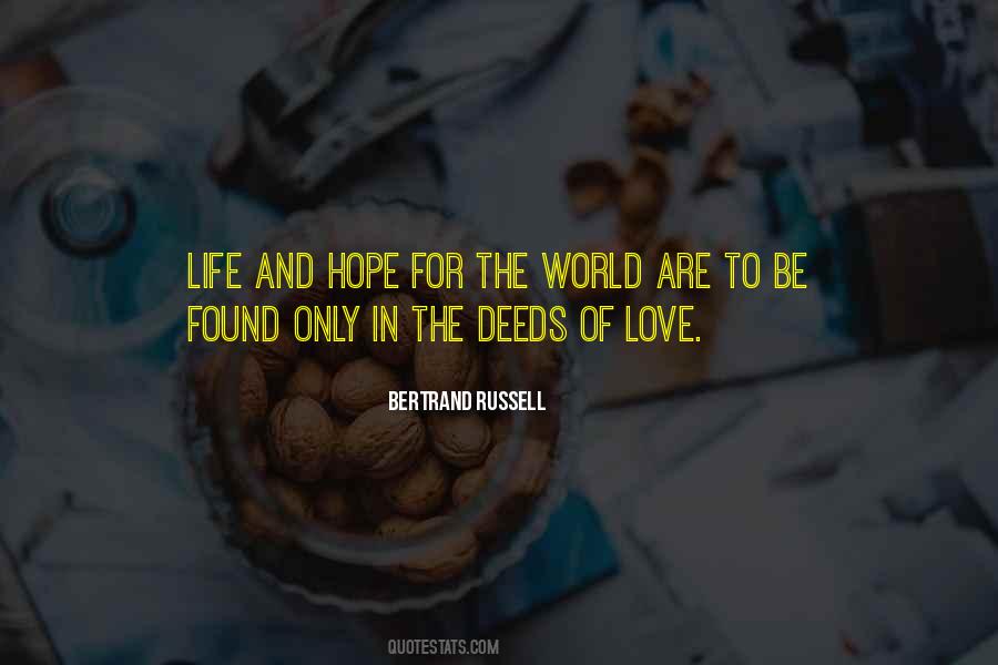 Bertrand Russell Love Quotes #484183