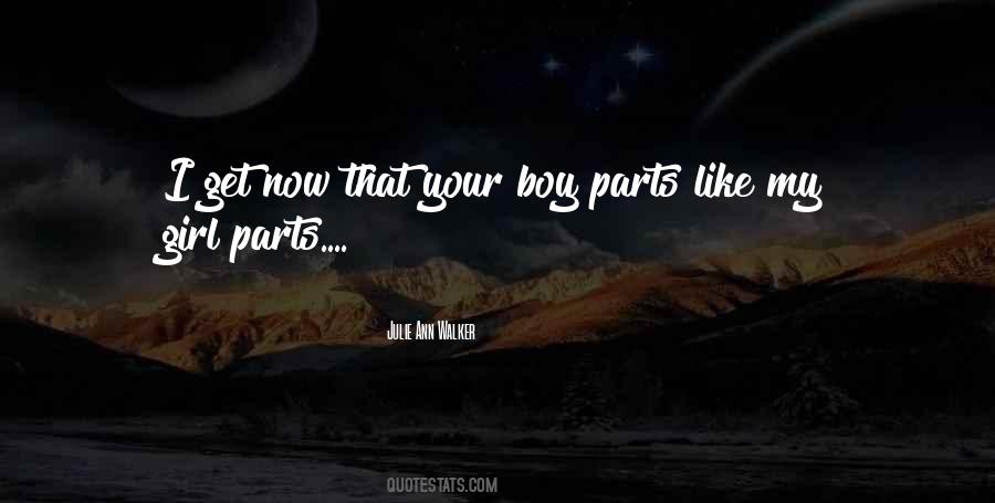 Boy Parts Quotes #1503783