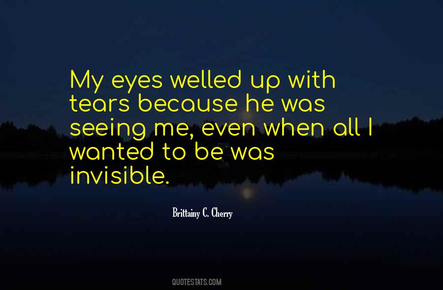 Seeing With Eyes Quotes #1448082